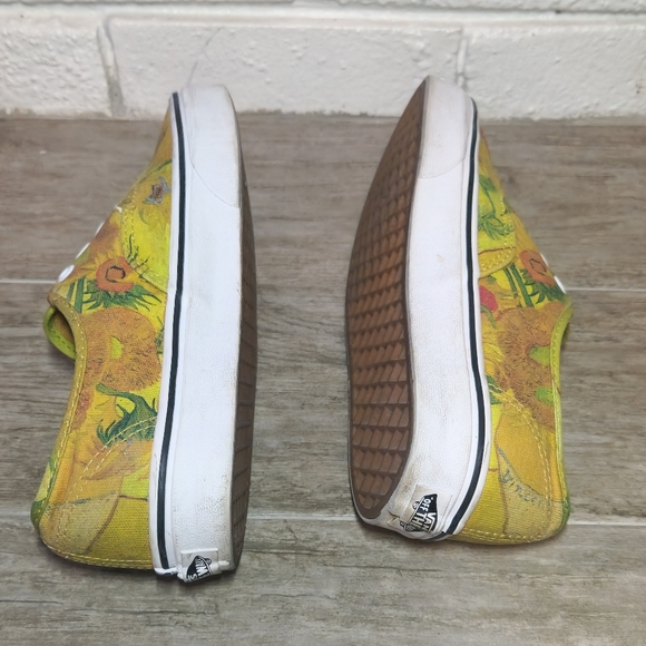 Vans x Vincent Van Gogh Authentic in Sunflowers & True White - Picture 7 of 9
